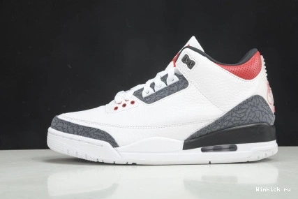 JORDAN SE 3 AIR VERSION） FIRE RED（JANPAN DENIM 1208